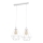 Luster KARO 2xE27/15W/230V biela