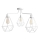 Luster KARO 3xE27/15W/230V biela