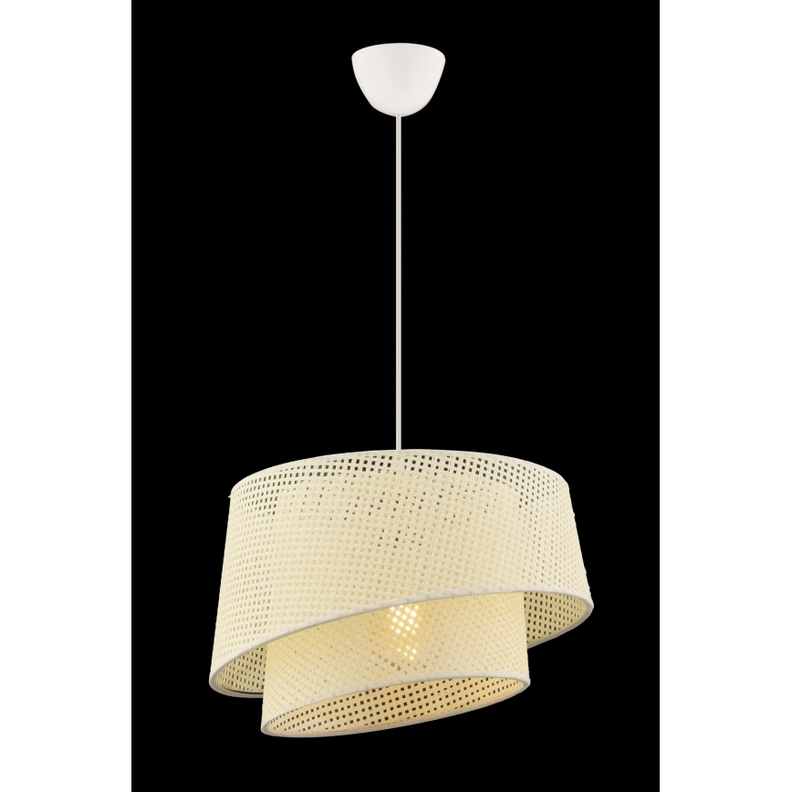 Luster na lane BARETTE 1xE27/60W/230V krémový