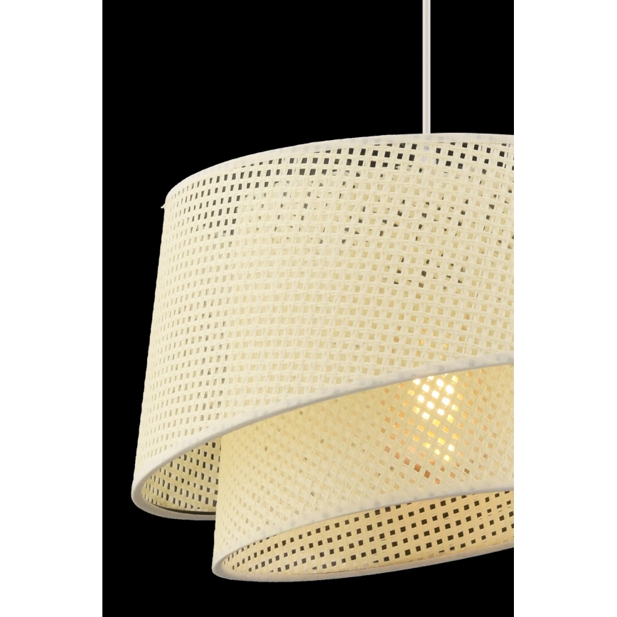 Luster na lane BARETTE 1xE27/60W/230V krémový