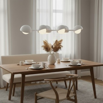 Luster na lane BOOM 6xG9/8W/230V biela