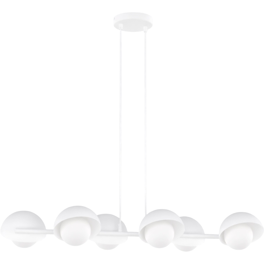 Luster na lane BOOM 6xG9/8W/230V biela