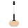 Luster na lane BUENO 1xGX53/9W/230V pr. 25 cm dymovo-béžový