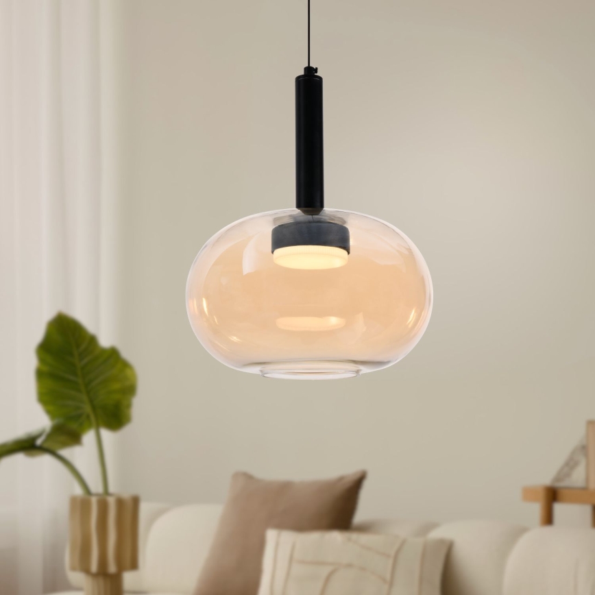 Luster na lane BUENO 1xGX53/9W/230V pr. 25 cm dymovo-béžový