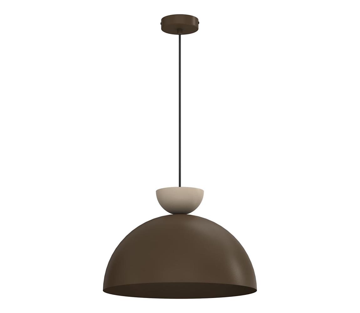 Luster na lane NEVIS 1xE27/15W/230V pr. 38 cm hnedý 9713A