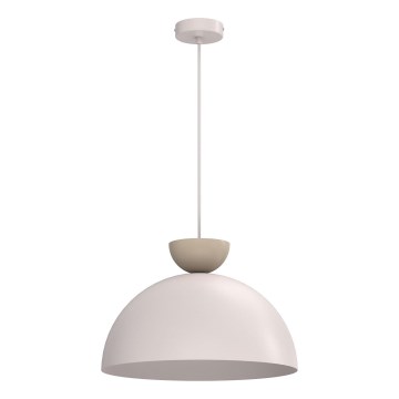 Luster na lane NEVIS 1xE27/15W/230V Ø 38 cm krémový