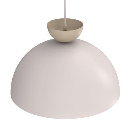 Luster na lane NEVIS 1xE27/15W/230V Ø 38 cm krémový