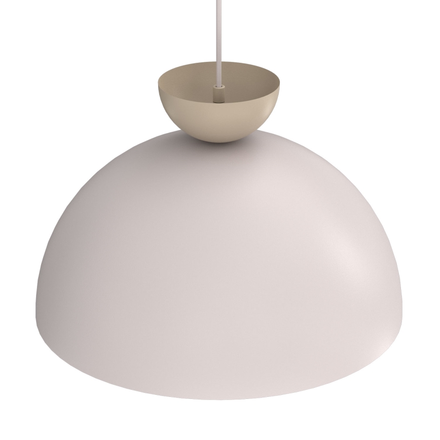Luster na lane NEVIS 1xE27/15W/230V Ø 38 cm krémový