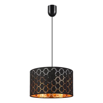 Luster na lane ULLE 1xE27/15W/230V čierny