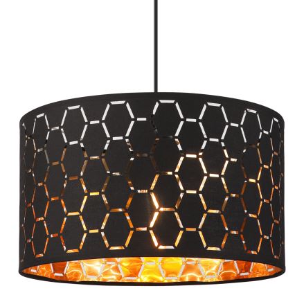 Luster na lane ULLE 1xE27/15W/230V čierny
