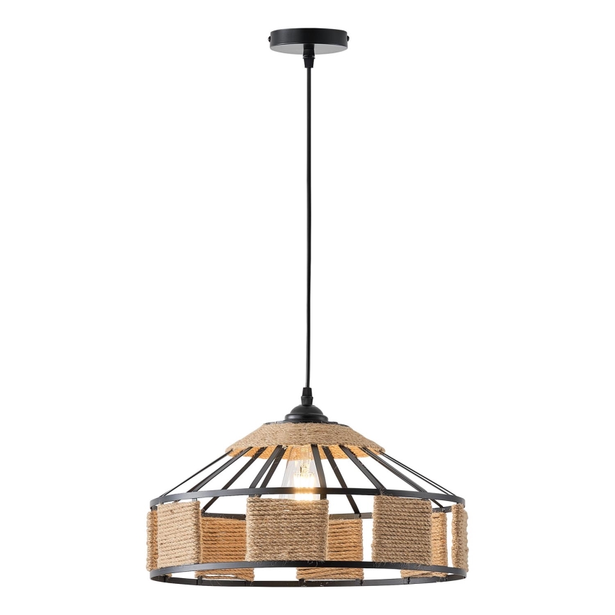 Luster na lanku 1xE27/15W/230V béžová