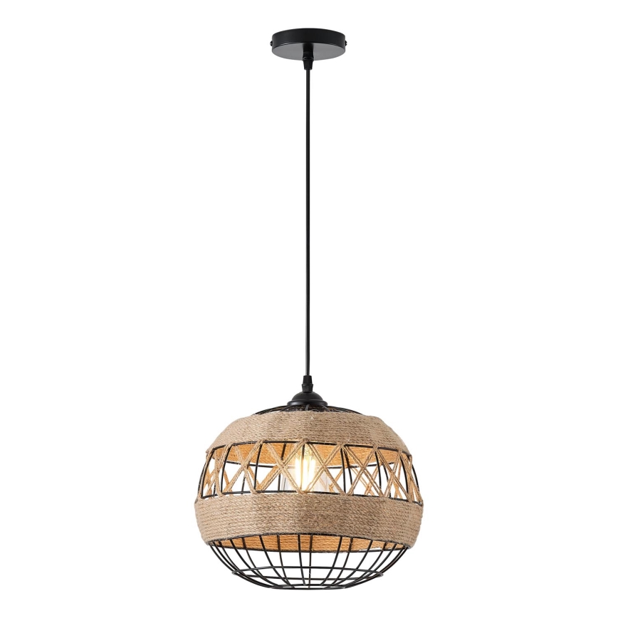 Luster na lanku 1xE27/15W/230V béžová