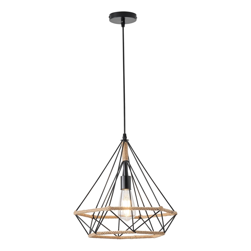 Luster na lanku 1xE27/15W/230V béžová