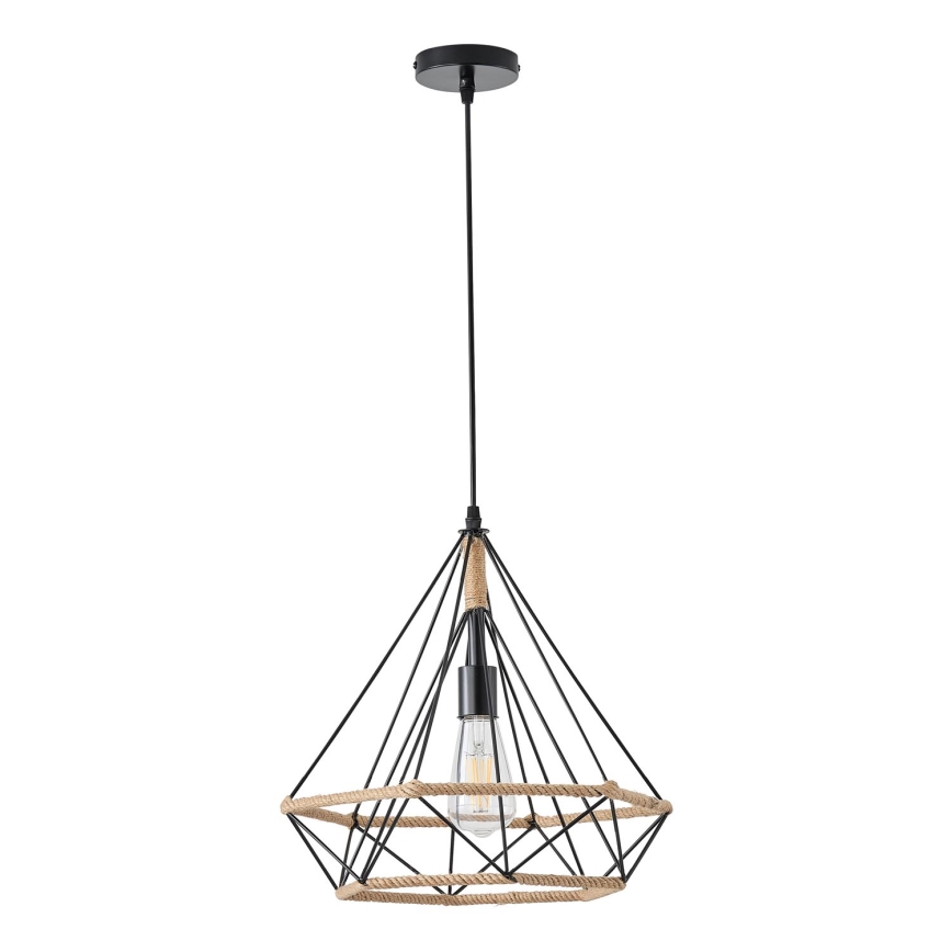 Luster na lanku 1xE27/15W/230V béžová