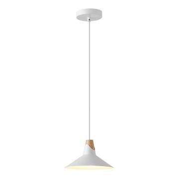 Luster na lanku 1xE27/15W/230V biela