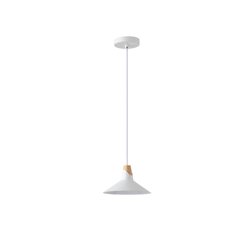 Luster na lanku 1xE27/15W/230V biela