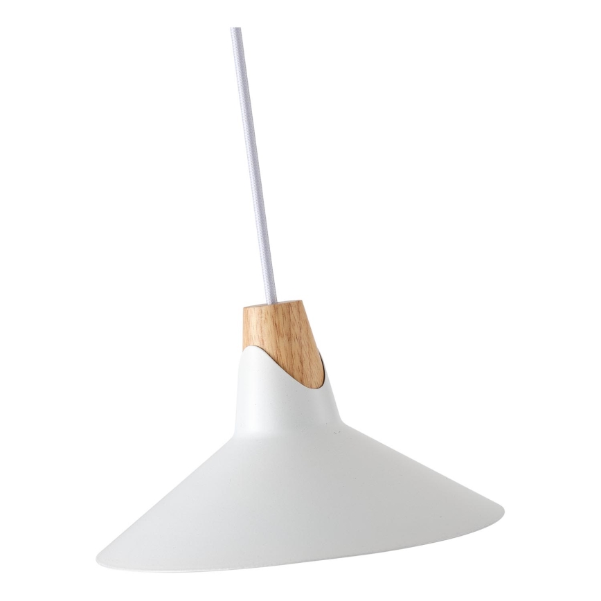Luster na lanku 1xE27/15W/230V biela