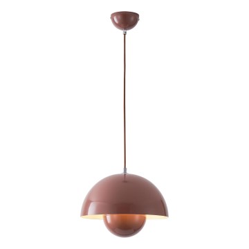 Luster na lanku 1xE27/15W/230V červená