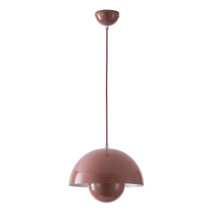 Luster na lanku 1xE27/15W/230V červená