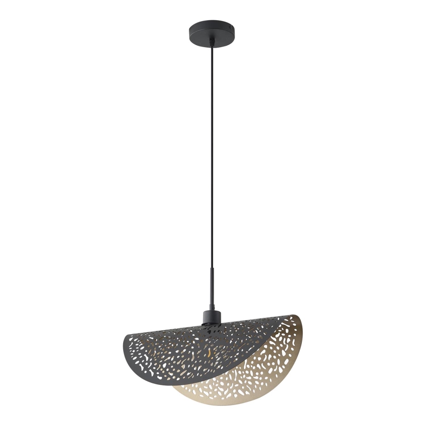 Luster na lanku 1xE27/15W/230V čierna