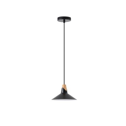 Luster na lanku 1xE27/15W/230V čierna