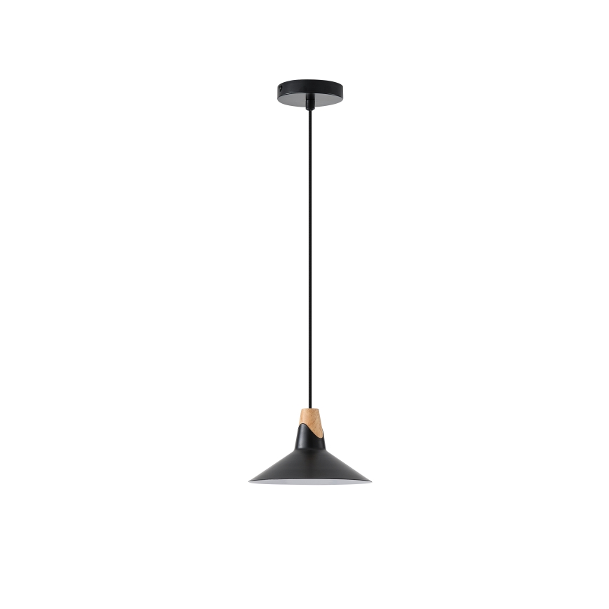 Luster na lanku 1xE27/15W/230V čierna