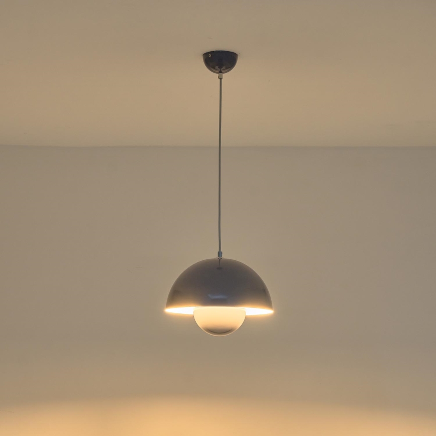 Luster na lanku 1xE27/15W/230V modrá