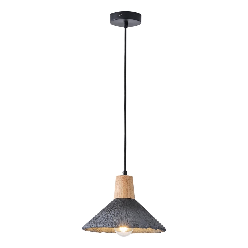 Luster na lanku 1xE27/15W/230V šedá