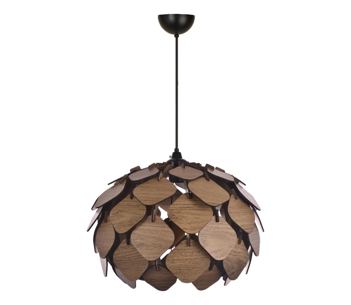 Luster na lanku 1xE27/40W/230V hnedá 687HMY2340
