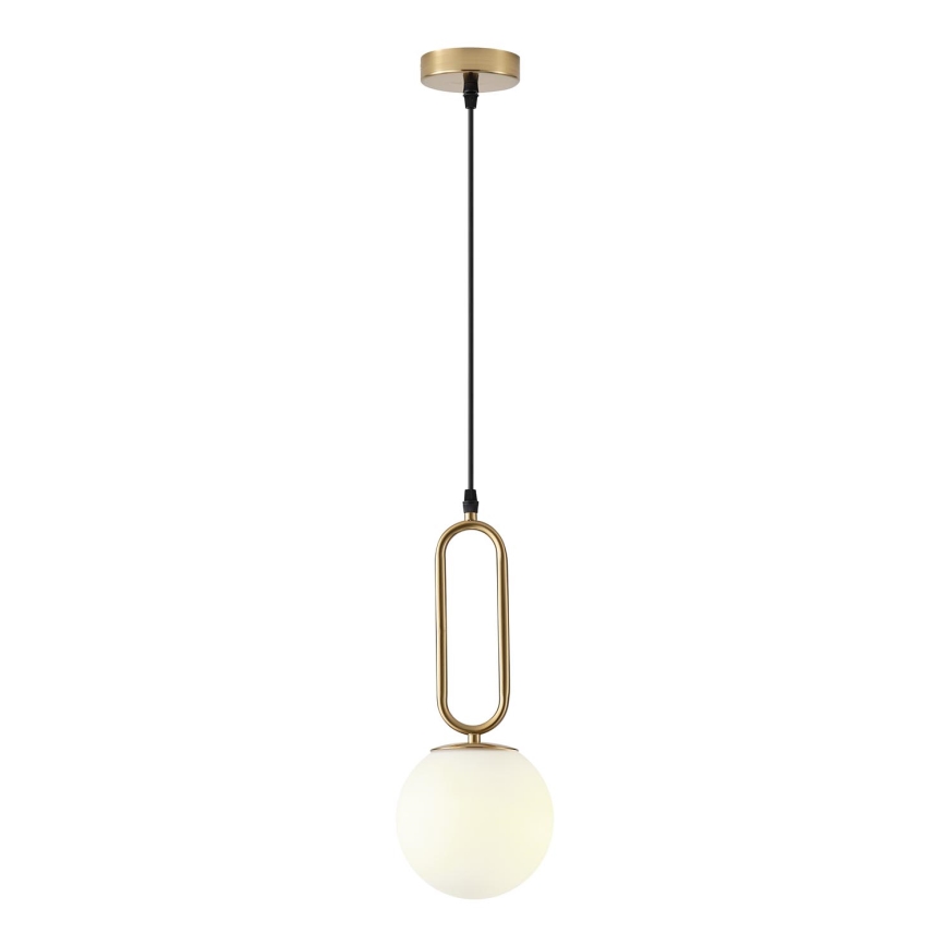 Luster na lanku 1xE27/40W/230V mosadz