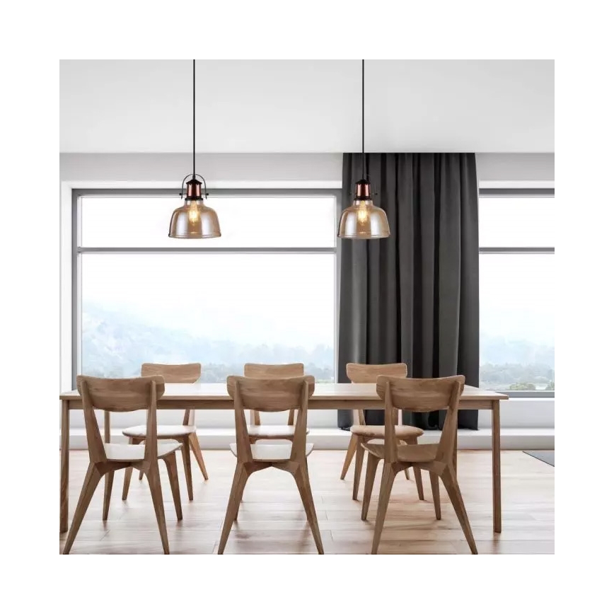 Luster na lanku 1xE27/60W/230V