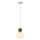 Luster na lanku 1xG9/7W/230V biela/zelená