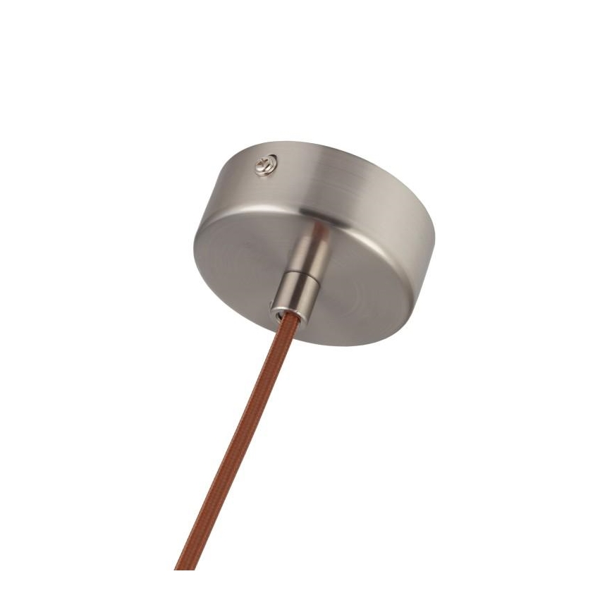 Luster na lanku 1xGU10/10W/230V jaseň/masív hnedá