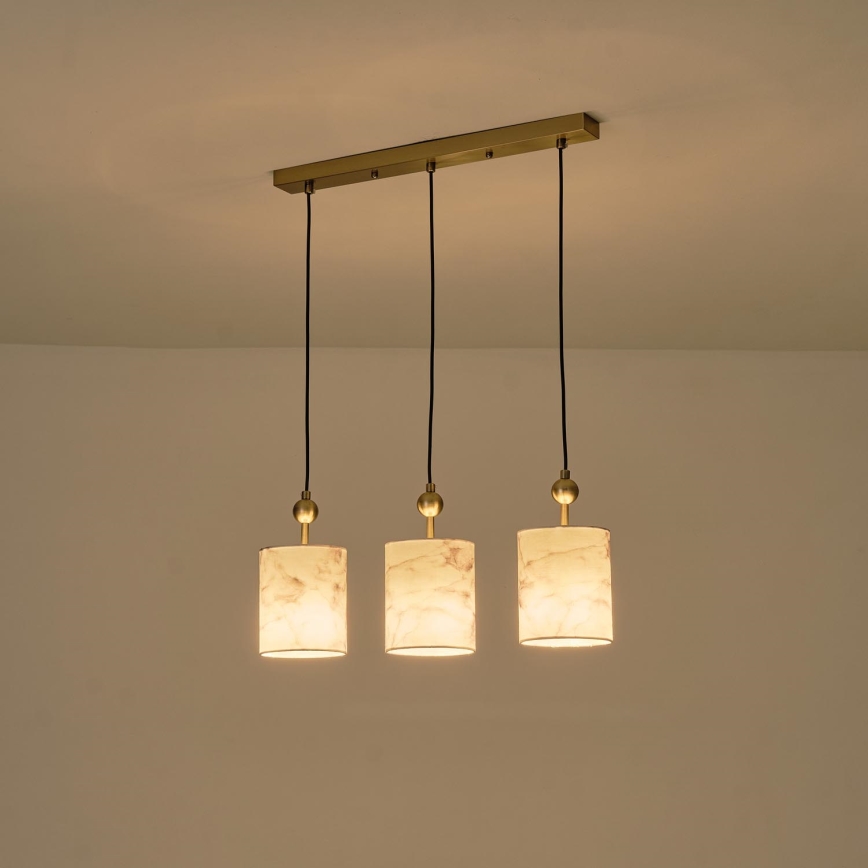 Luster na lanku 3xE14/15W/230V