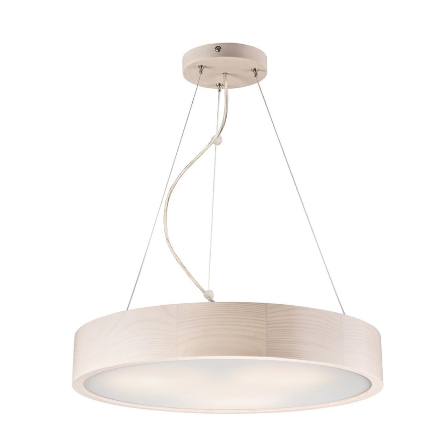 Luster na lanku 3xE27/60W/230V ø 47 cm borovica