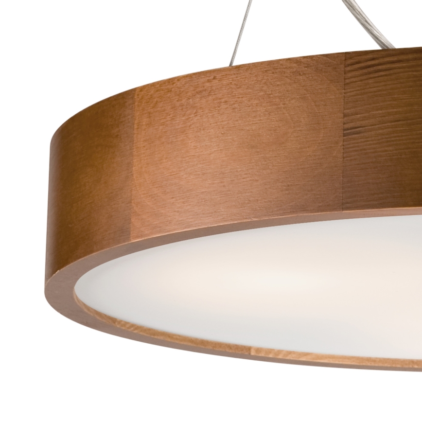 Luster na lanku 3xE27/60W/230V ø 47 cm borovica
