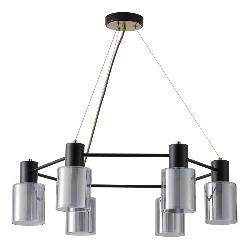 Luster na lanku 6xE14/15W/230V