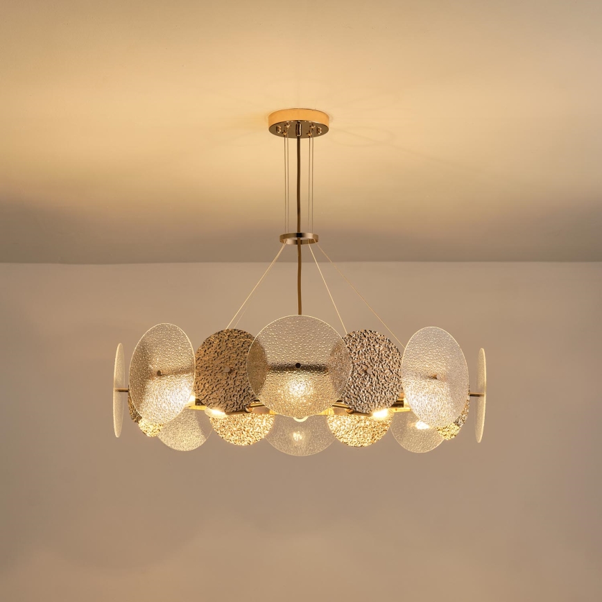 Luster na lanku 8xE14/40W/230V