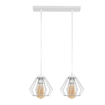 Luster na lanku AGAT 2xE27/15W/230V