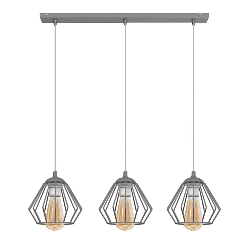Luster na lanku AGAT 3xE27/15W/230V