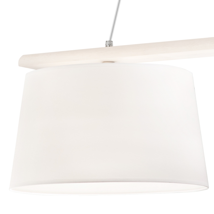 Luster na lanku AIDA 2xE27/60W/230V dub - FSC certifikované