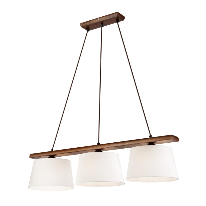 Luster na lanku AIDA 3xE27/60W/230V orech
