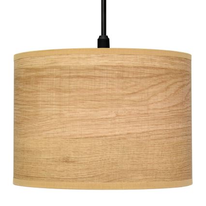 Luster na lanku ALBA 1xE27/15W/230V pr. 20 cm hnedá/čierna