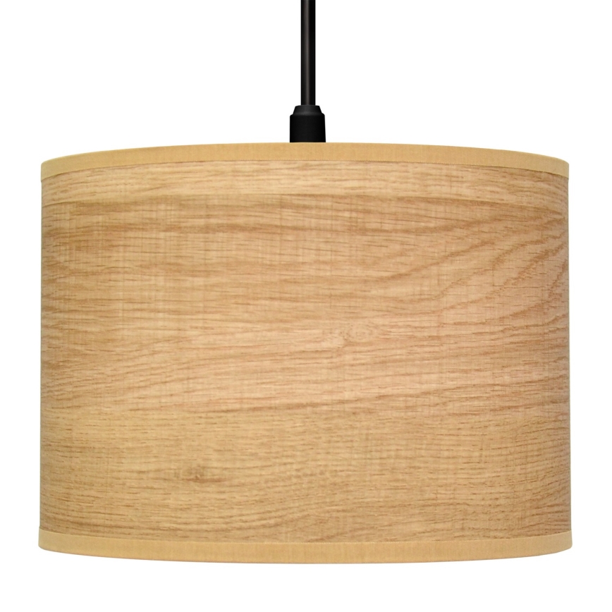 Luster na lanku ALBA 1xE27/15W/230V pr. 20 cm hnedá/čierna