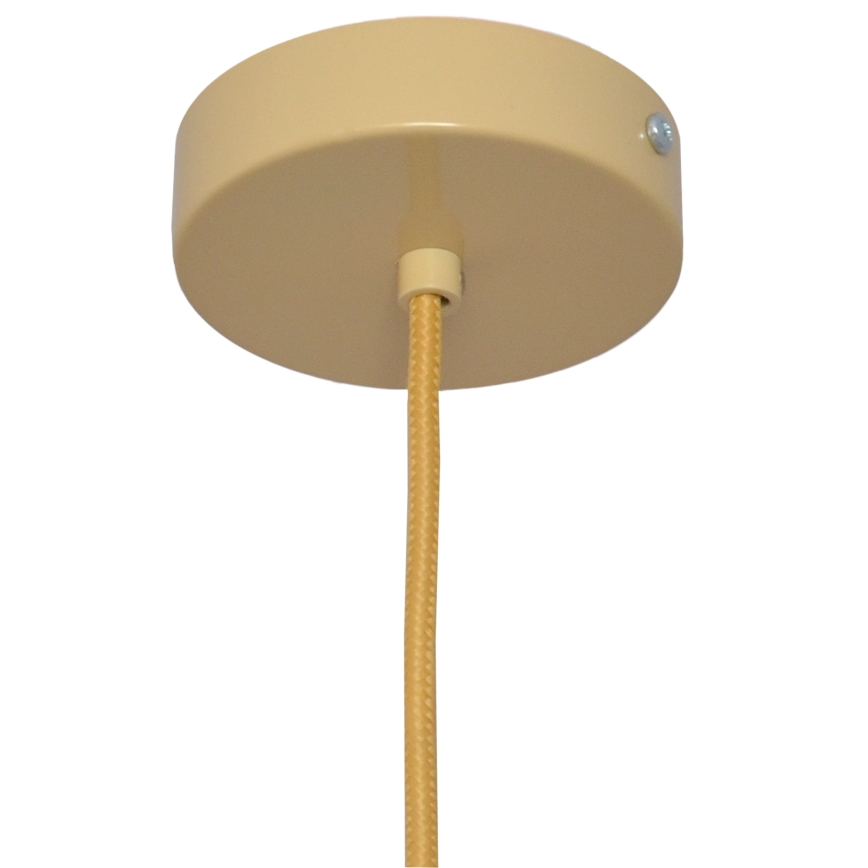 Luster na lanku ALBA 1xE27/15W/230V pr. 20 cm hnedá