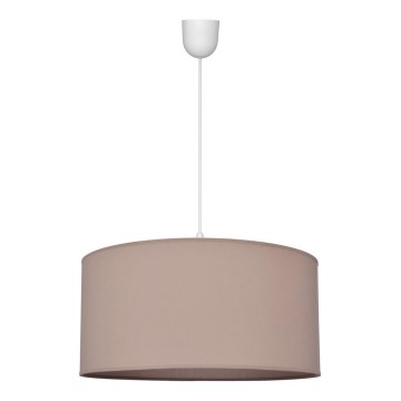 Luster na lanku ALBA 1xE27/15W/230V pr. 40 cm béžová