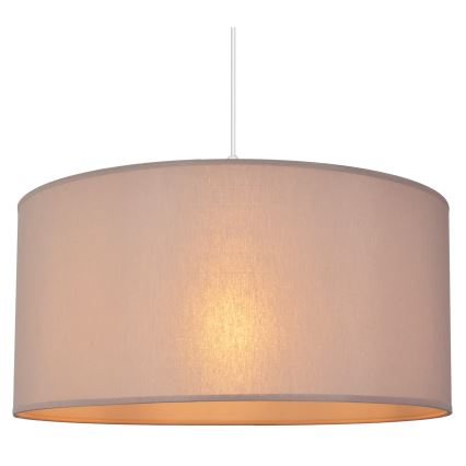 Luster na lanku ALBA 1xE27/15W/230V pr. 40 cm béžová