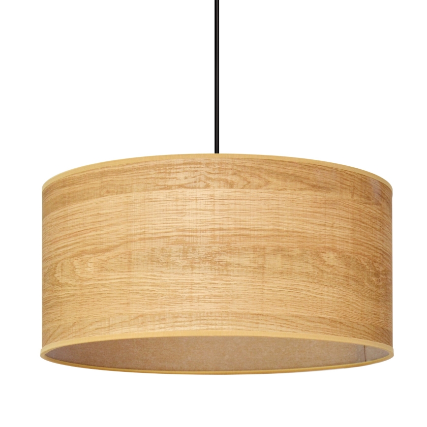 Luster na lanku ALBA 1xE27/15W/230V pr. 40 cm hnedá/čierna
