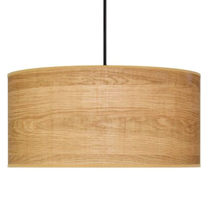 Luster na lanku ALBA 1xE27/15W/230V pr. 40 cm hnedá/čierna
