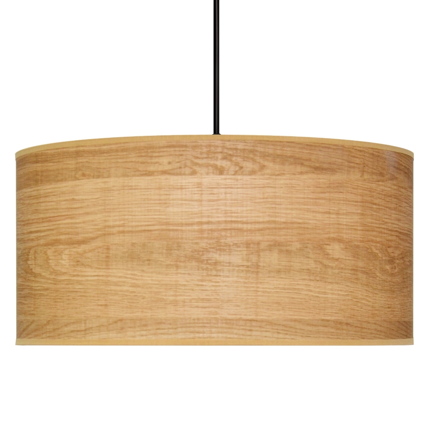 Luster na lanku ALBA 1xE27/15W/230V pr. 40 cm hnedá/čierna